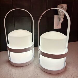 White Lanterns (set of 2)